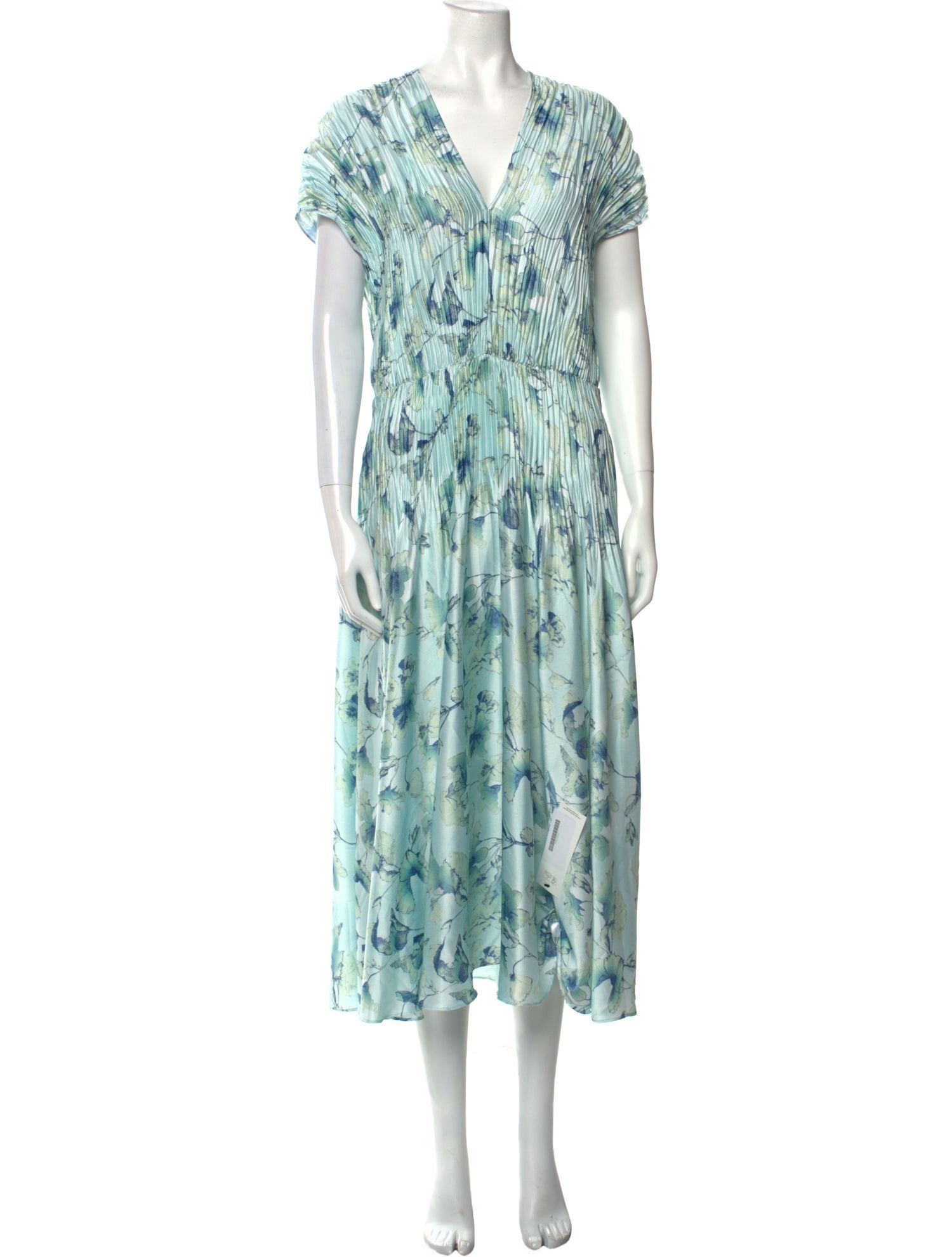 Vince Printed Long Dress w/ Tags