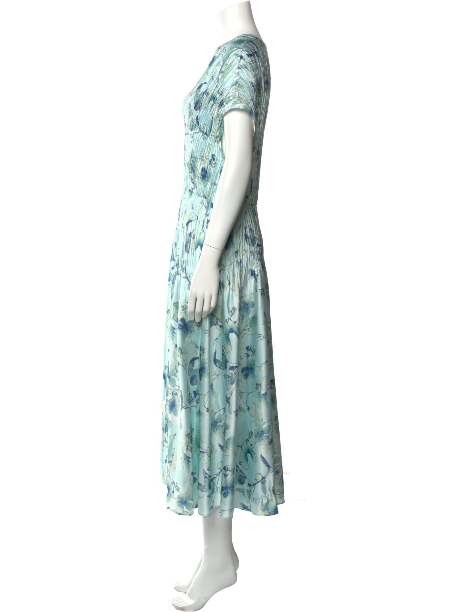 Vince Printed Long Dress w/ Tags