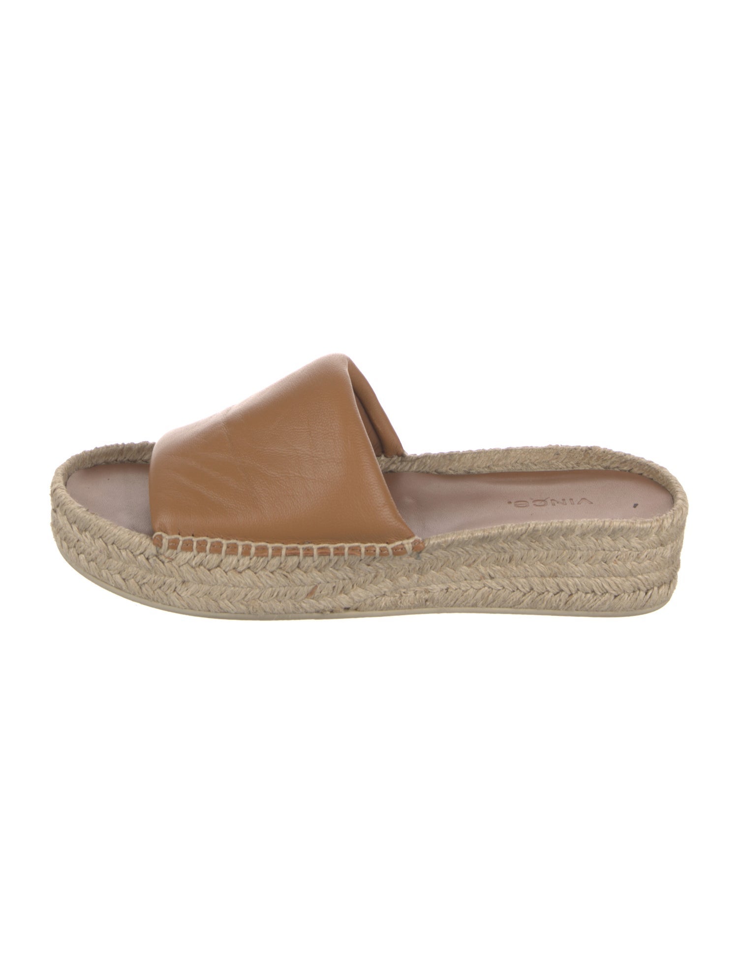 Vince Leather Espadrilles