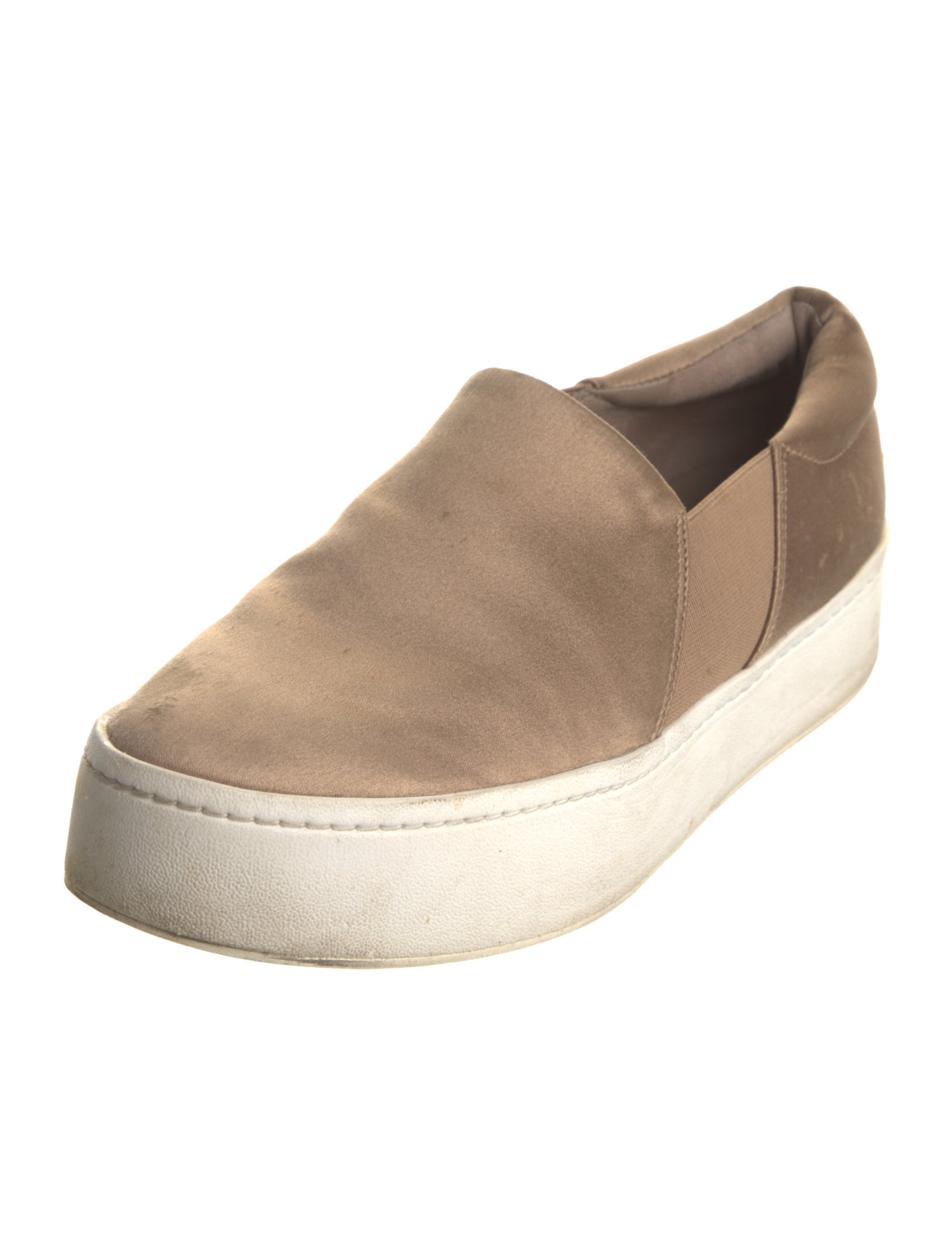 Vince Satin Colorblock Pattern Sneakers