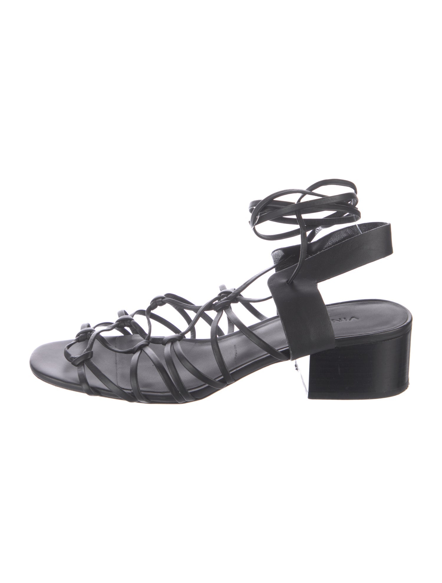 Vince Leather Gladiator Sandals