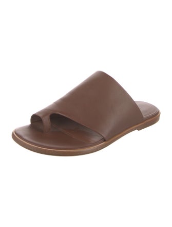 Vince Leather Slides