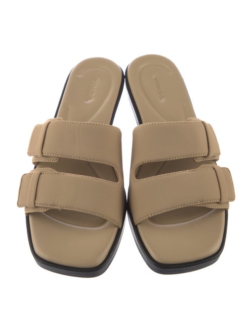 Vince Leather Slides