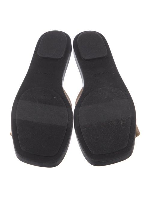 Vince Leather Slides