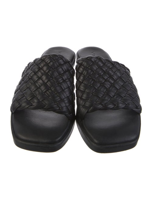 Vince Leather Slides