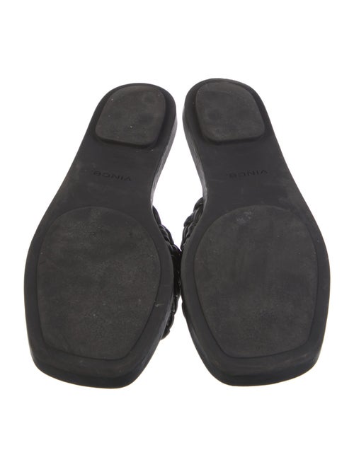 Vince Leather Slides