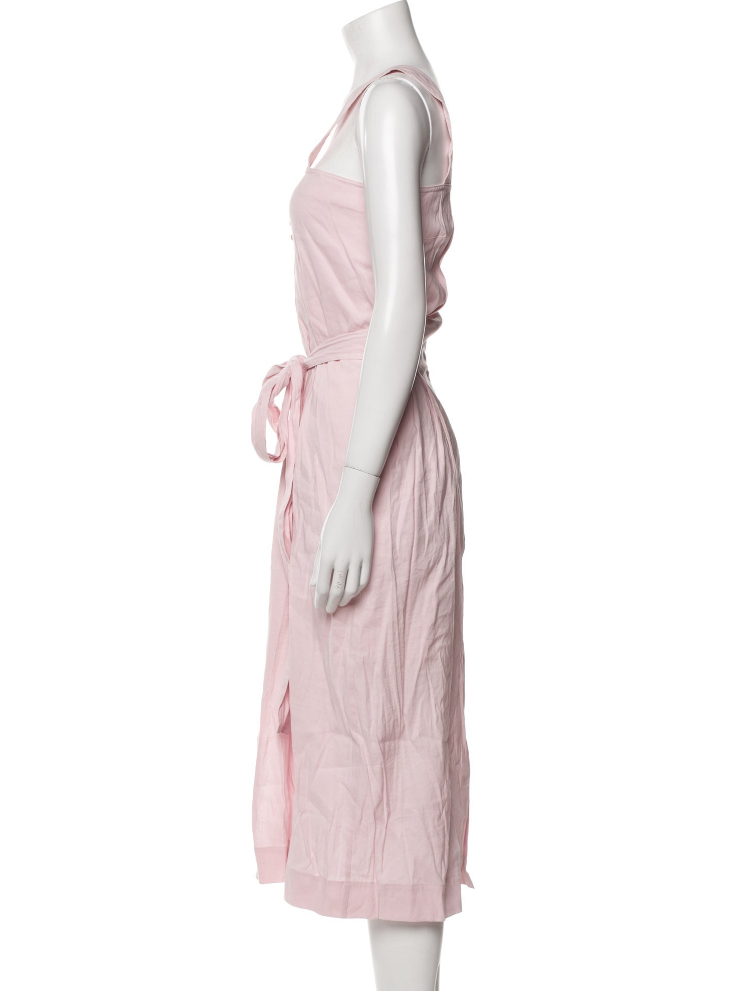 Vince Square Neckline Long Dress