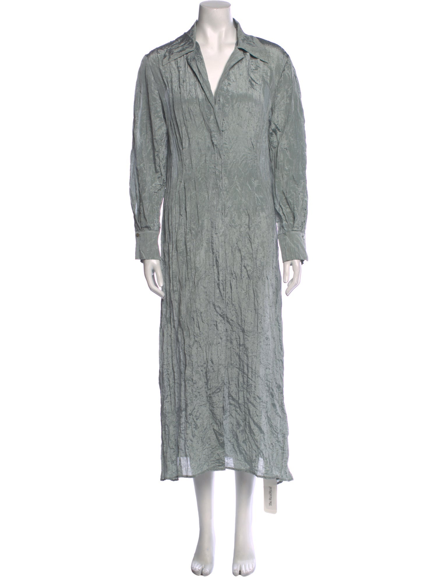 Vince V-Neck Long Dress