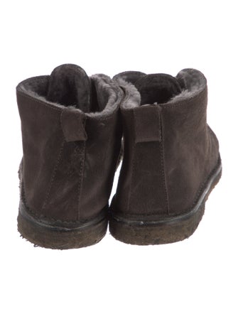 Vince Suede Lace-Up Boots