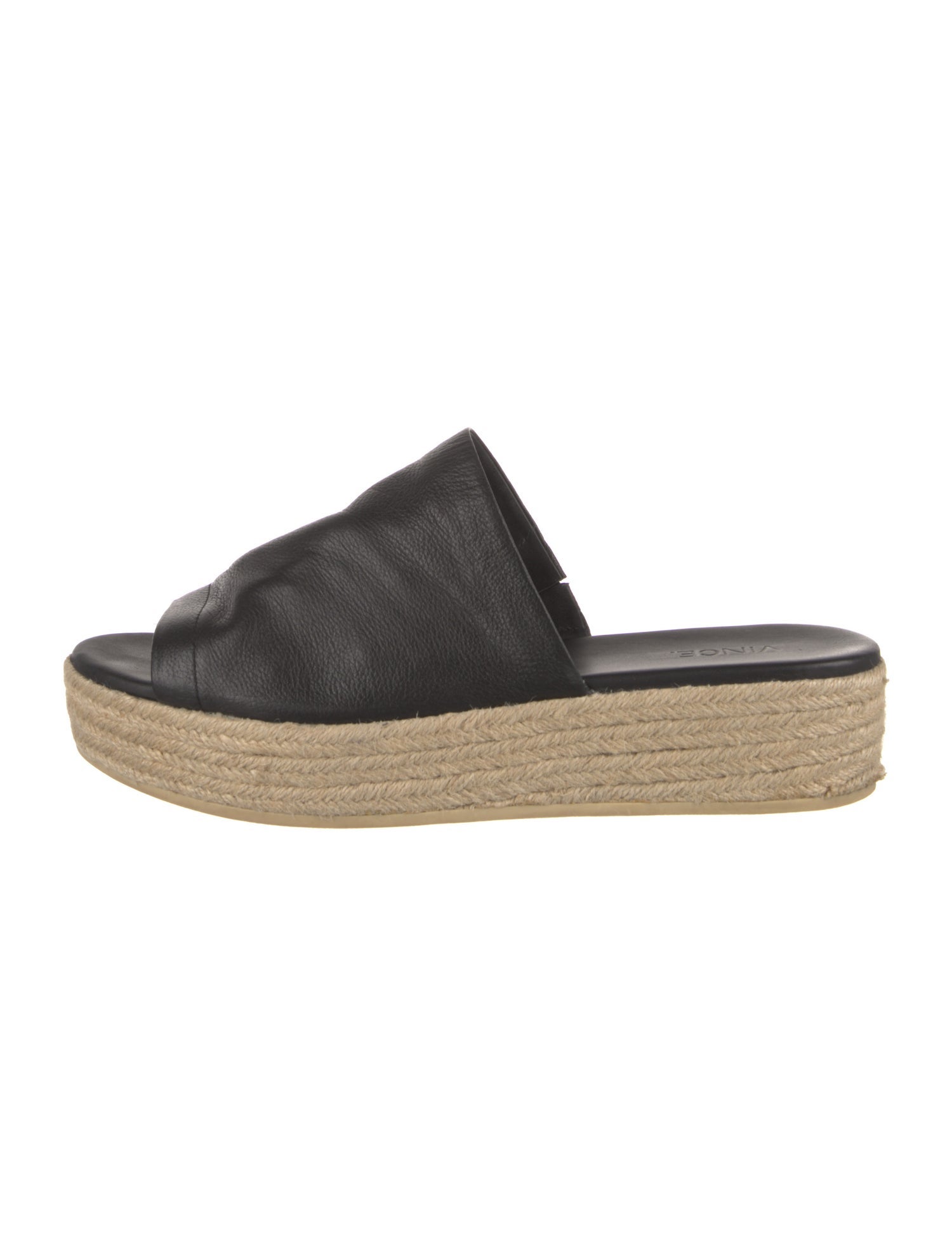 Vince Leather Espadrilles