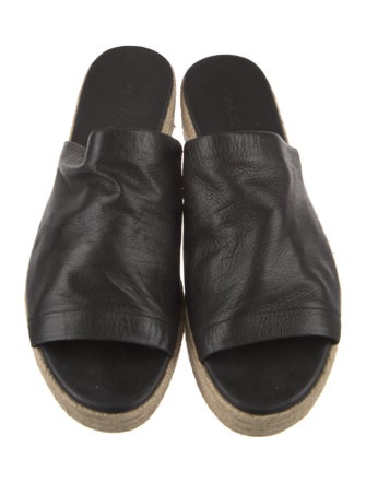 Vince Leather Espadrilles
