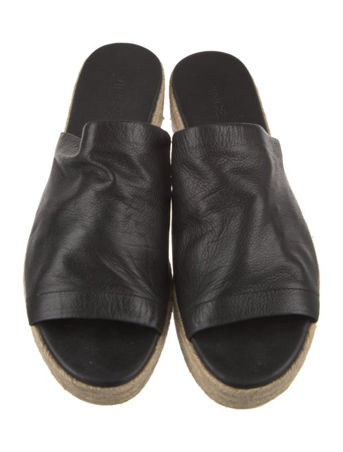 Vince Leather Espadrilles