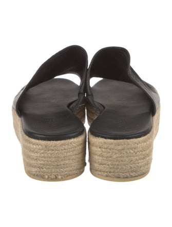 Vince Leather Espadrilles