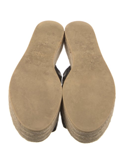 Vince Leather Espadrilles