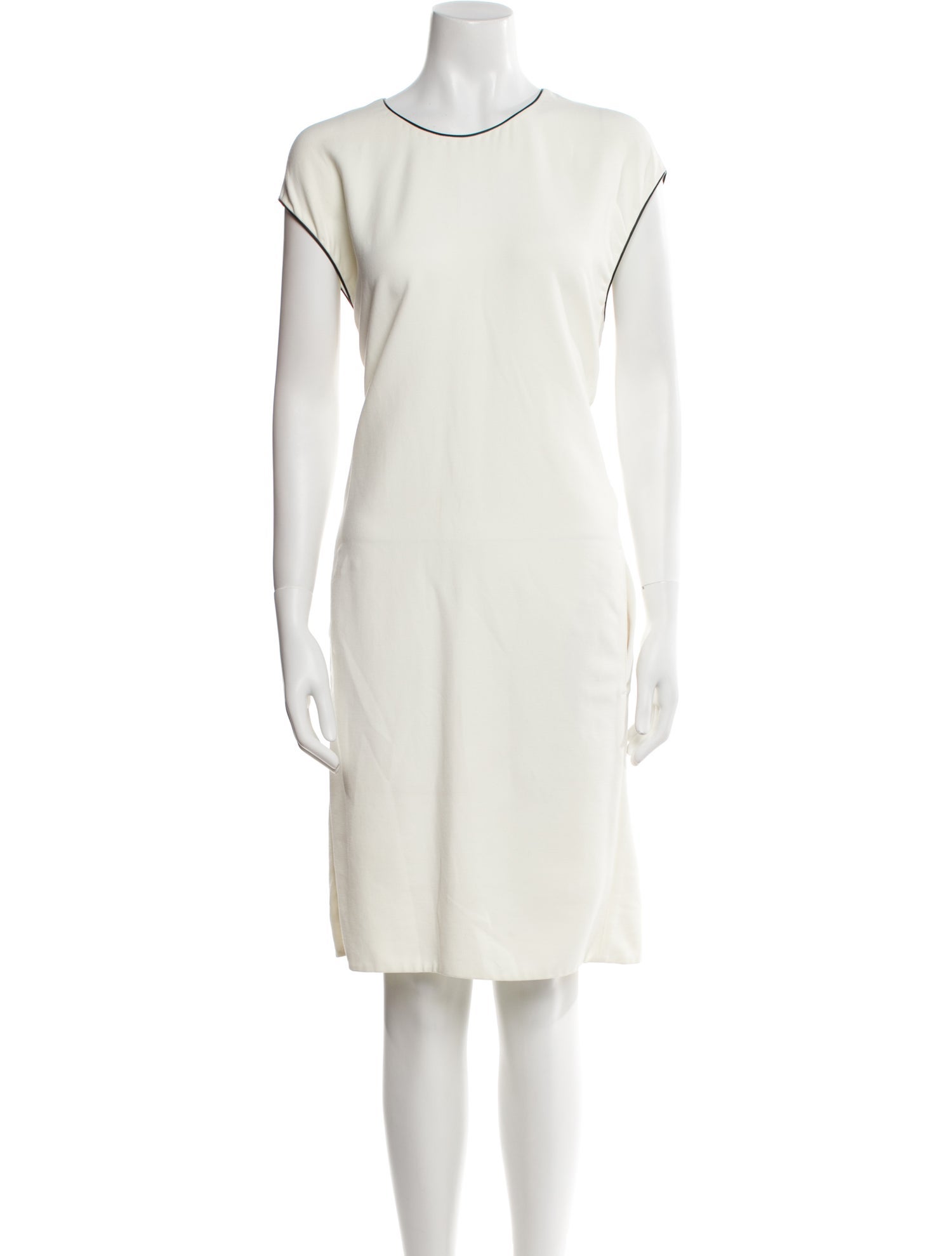 Vince Crew Neck Knee-Length Dress