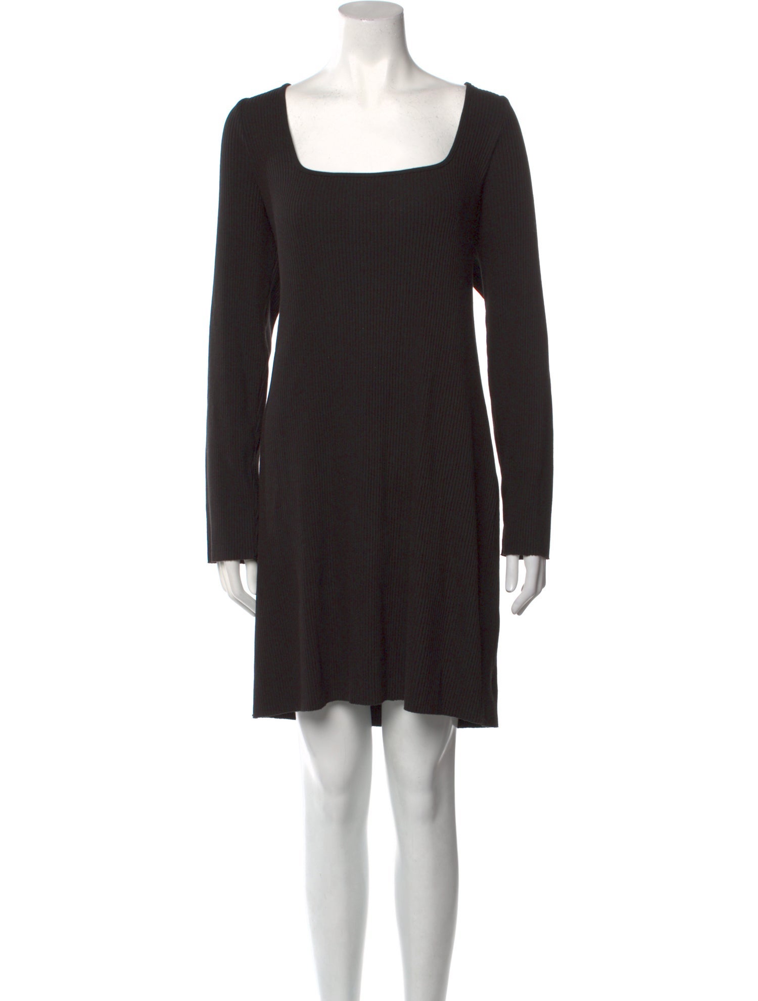 Vince Square Neckline Mini Dress