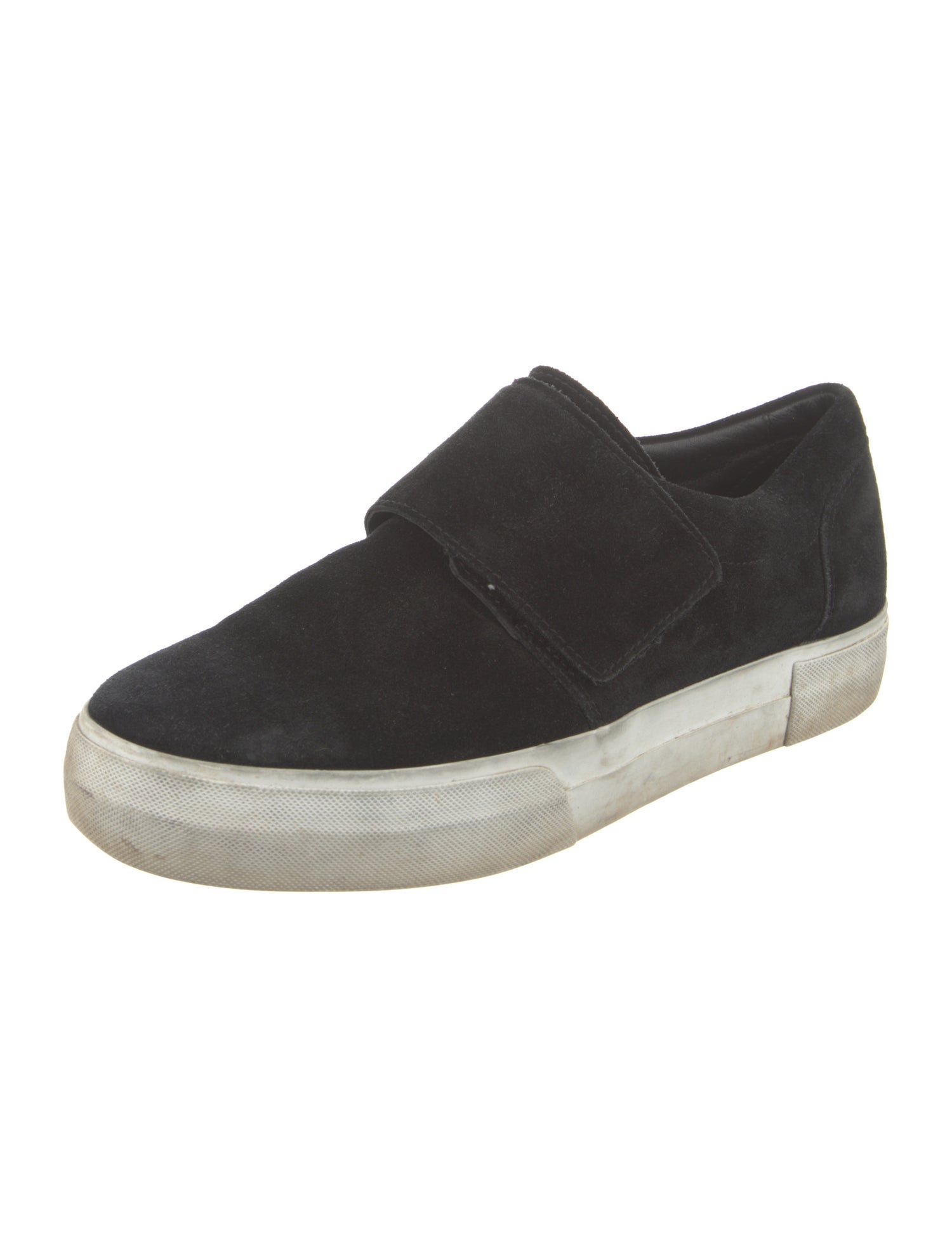 Vince Suede Colorblock Pattern Sneakers