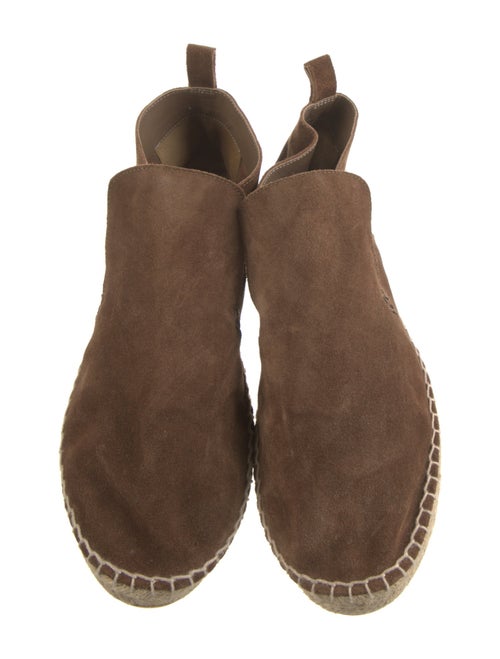 Vince Suede Whipstitch Trim Espadrilles