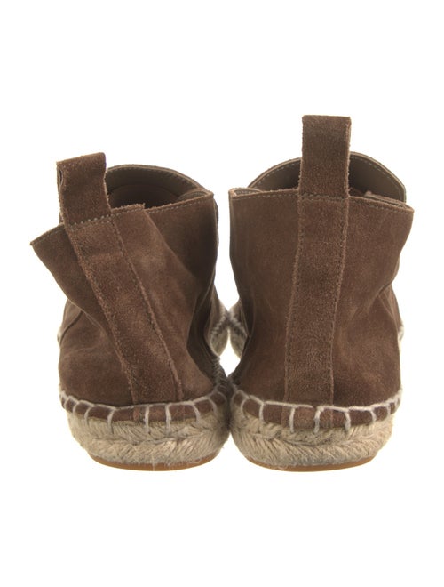 Vince Suede Whipstitch Trim Espadrilles