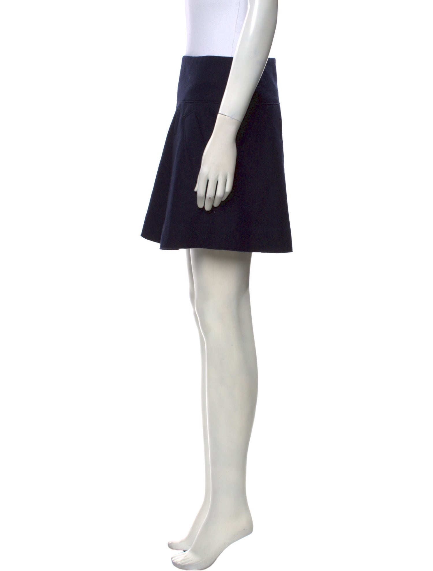 Vince Wool Mini Skirt