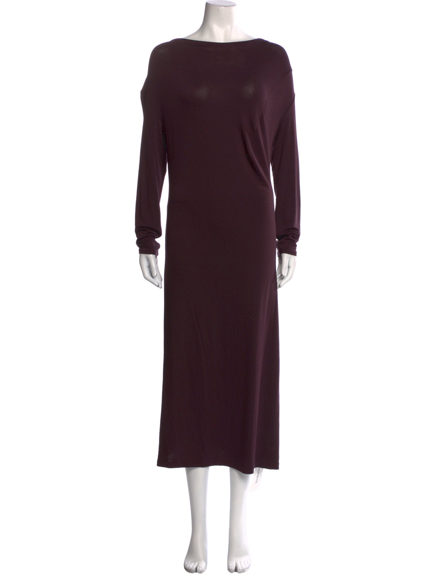Vince Bateau Neckline Midi Length Dress