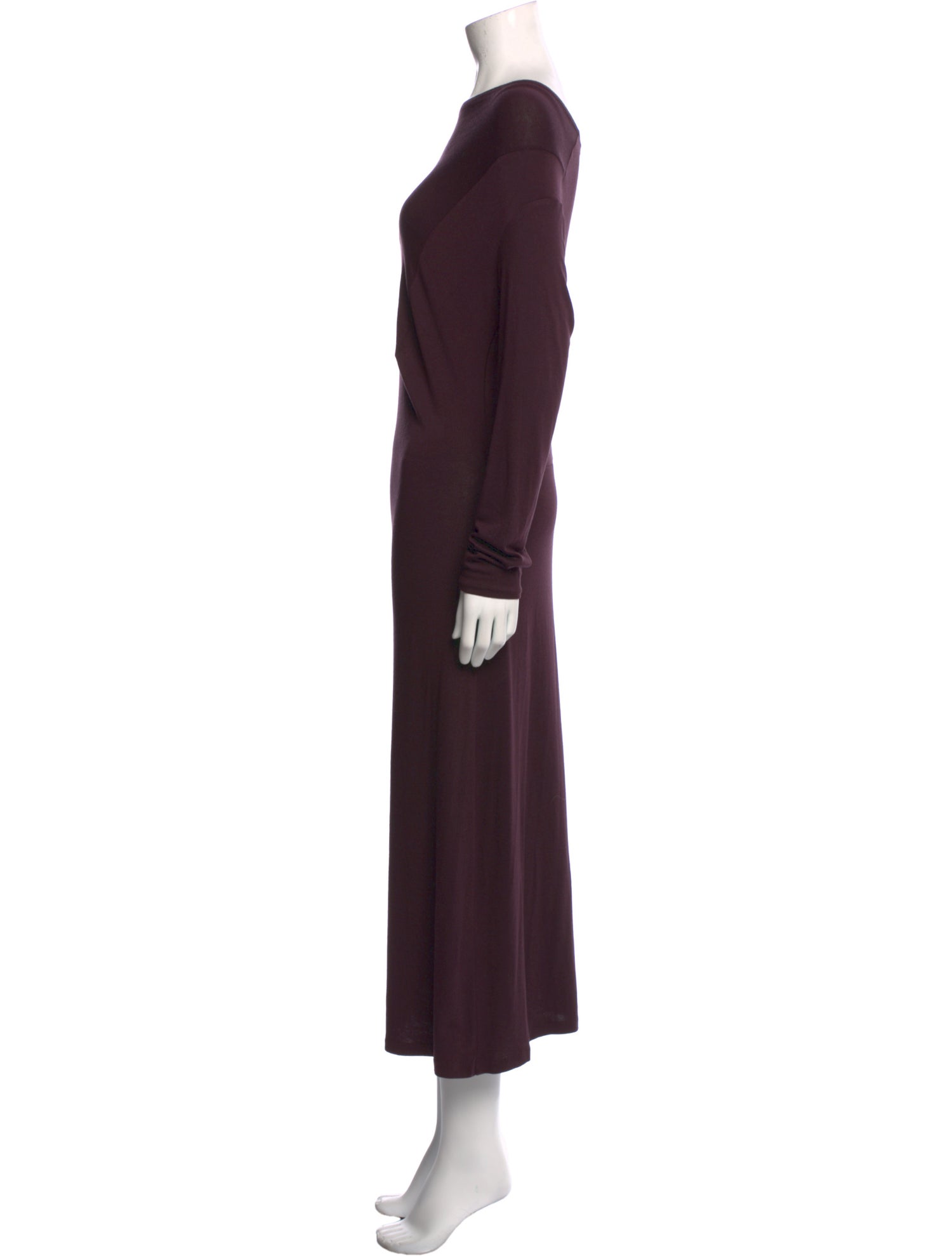 Vince Bateau Neckline Midi Length Dress