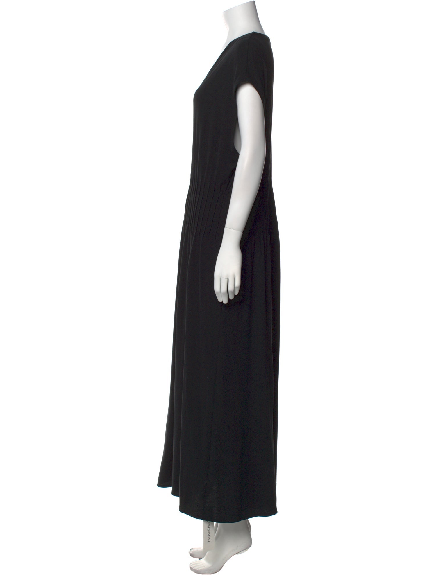 Vince V-Neck Long Dress