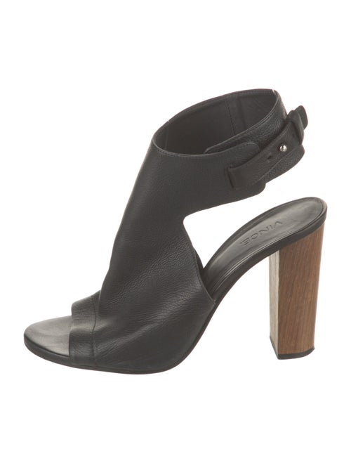 Vince Leather Slingback Sandals