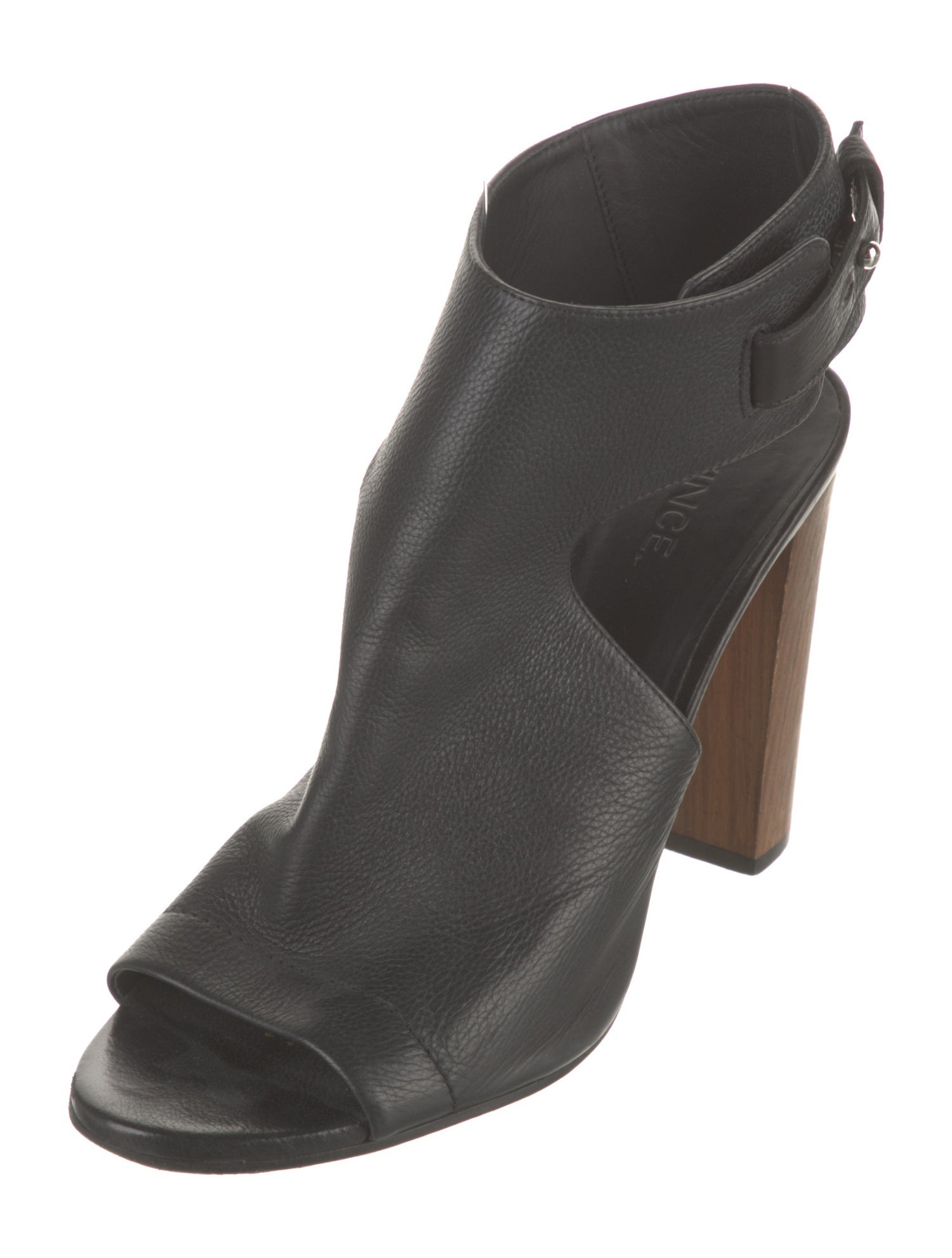 Vince Leather Slingback Sandals