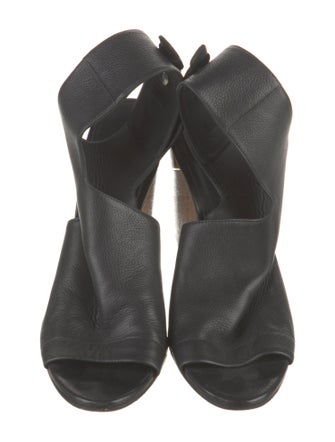 Vince Leather Slingback Sandals