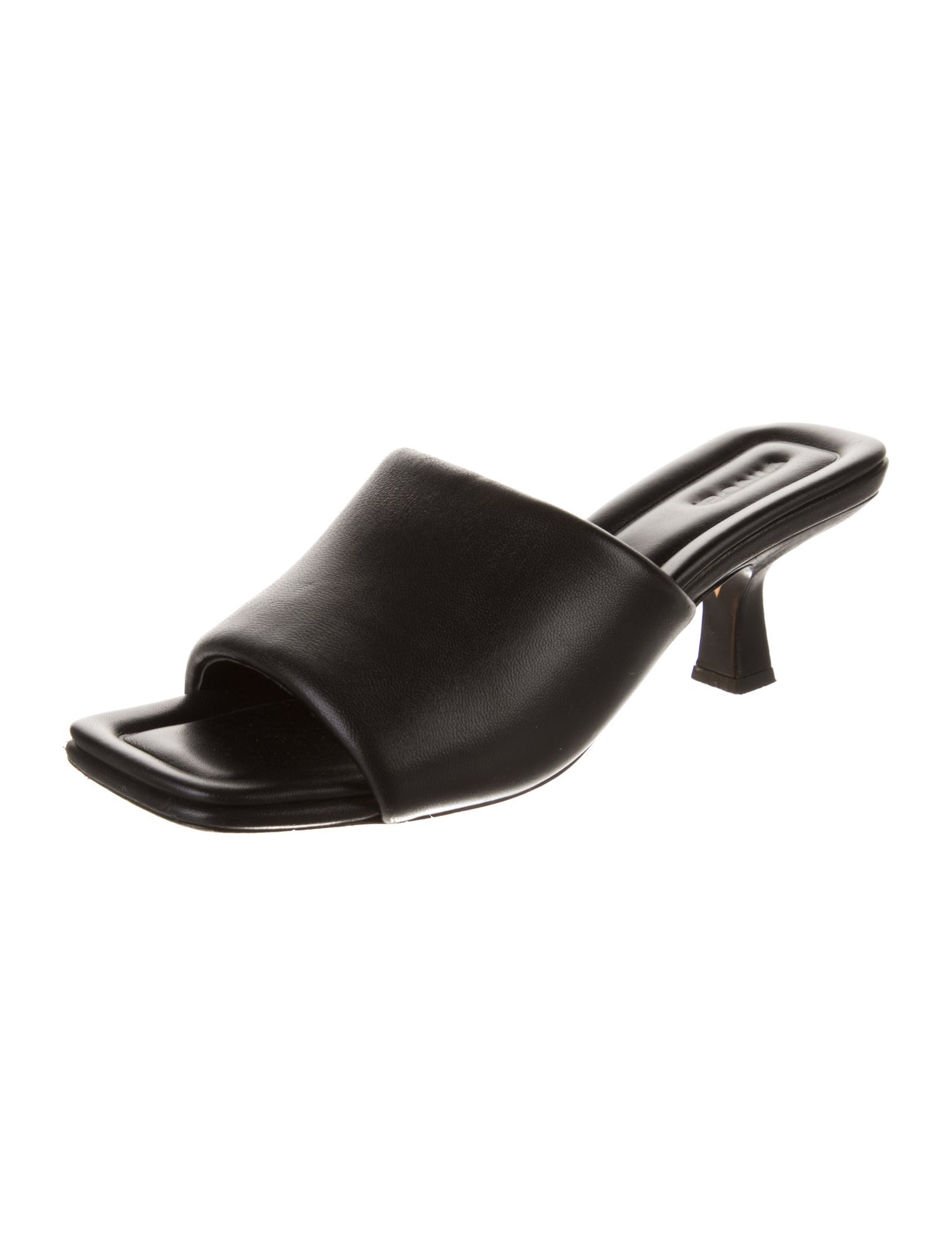 Vince Leather Slides