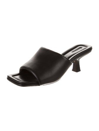Vince Leather Slides