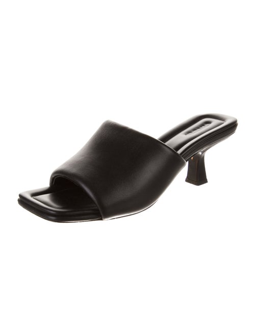 Vince Leather Slides