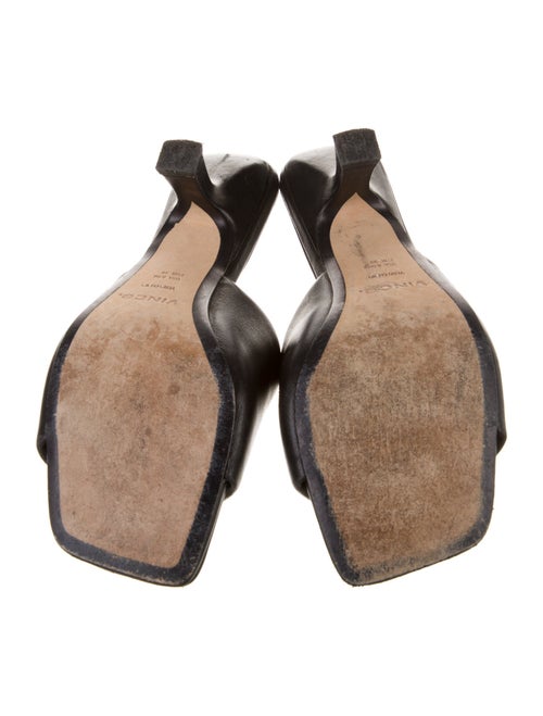 Vince Leather Slides