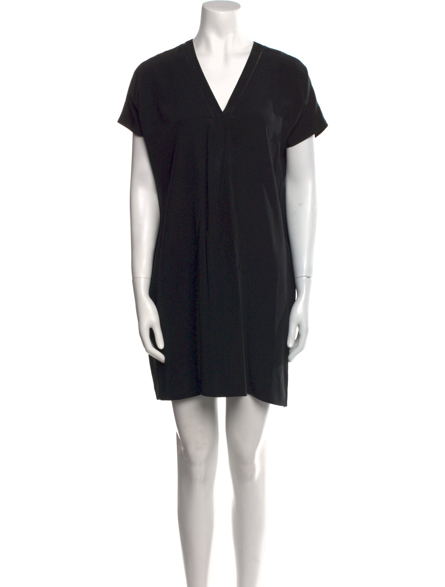 Vince V-Neck Mini Dress