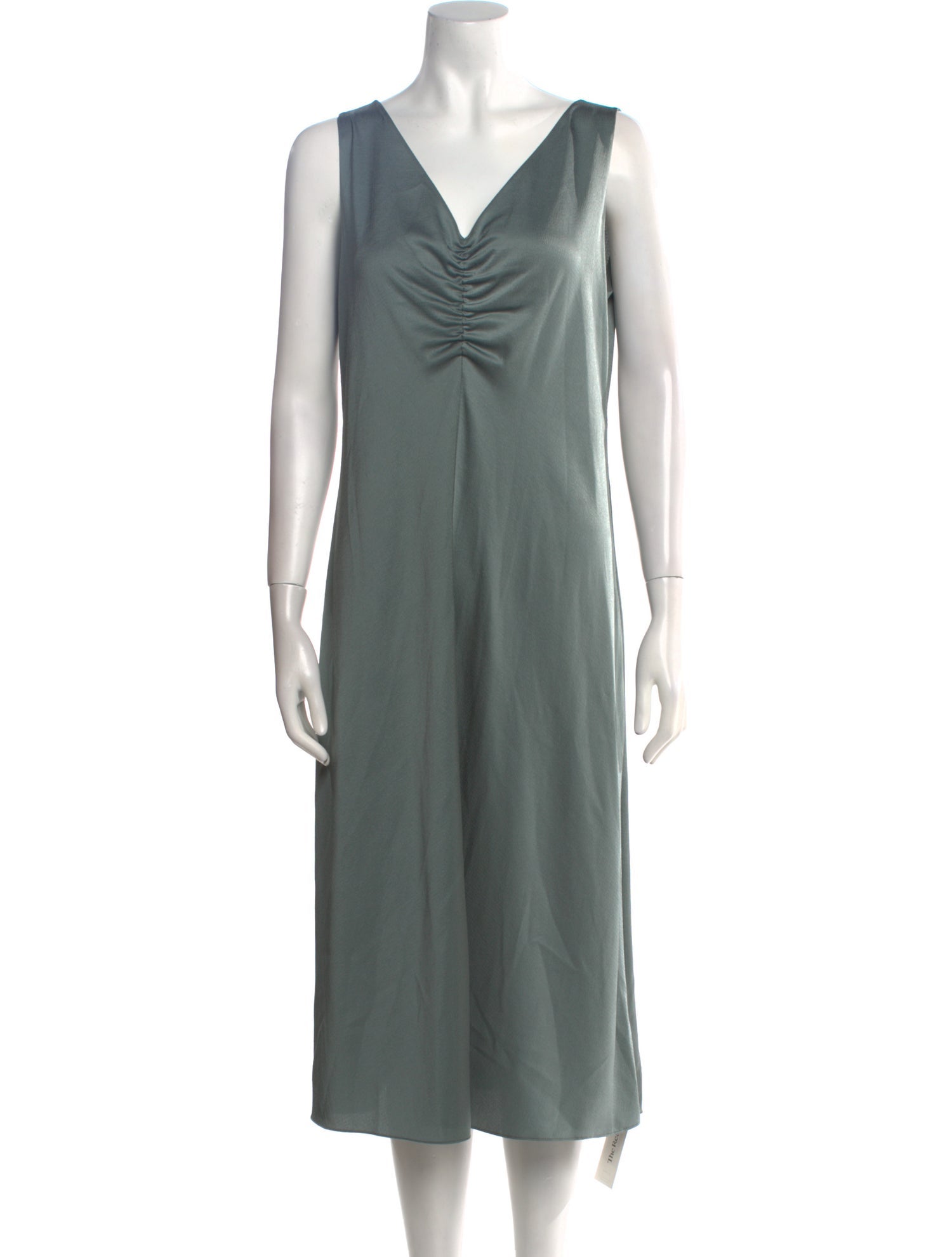 Vince Cowl Neck Midi Length Dress