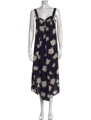 Vince Dresses Silk Long Dress M