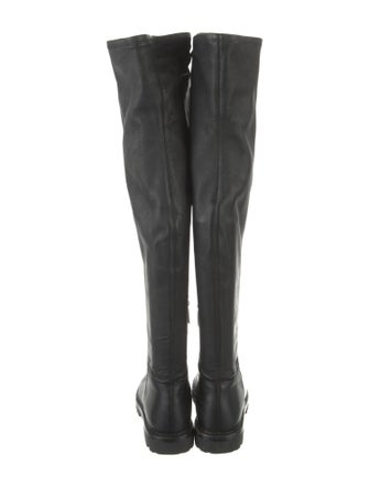 Vince Leather Sock Boots