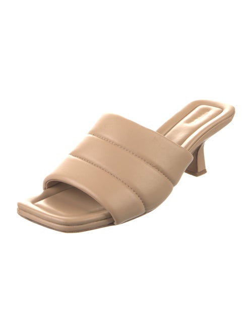 Vince Leather Slides