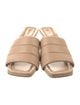 Vince Leather Slides