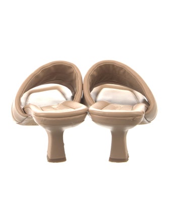 Vince Leather Slides