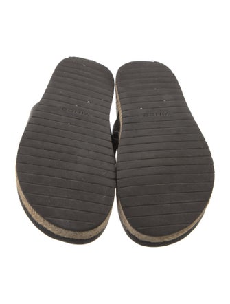 Vince Leather Slides