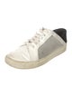 Vince Leather Colorblock Pattern Sneakers