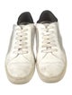 Vince Leather Colorblock Pattern Sneakers