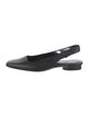 Vince Leather Slingback Flats