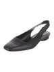 Vince Leather Slingback Flats