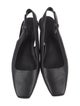 Vince Leather Slingback Flats
