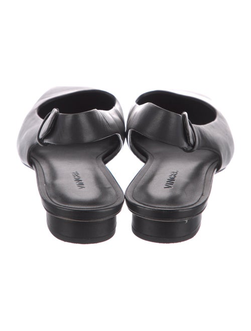 Vince Leather Slingback Flats