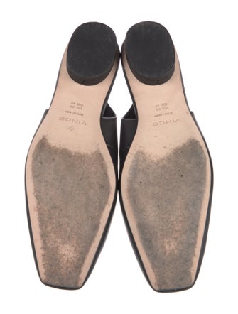 Vince Leather Slingback Flats
