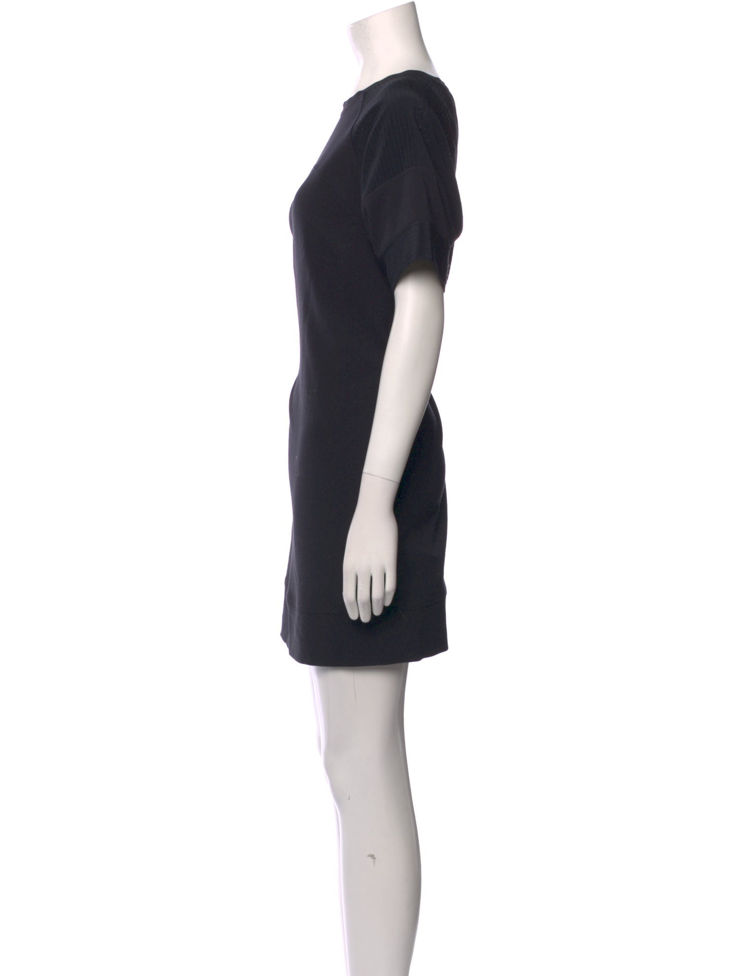 Vince Crew Neck Mini Dress